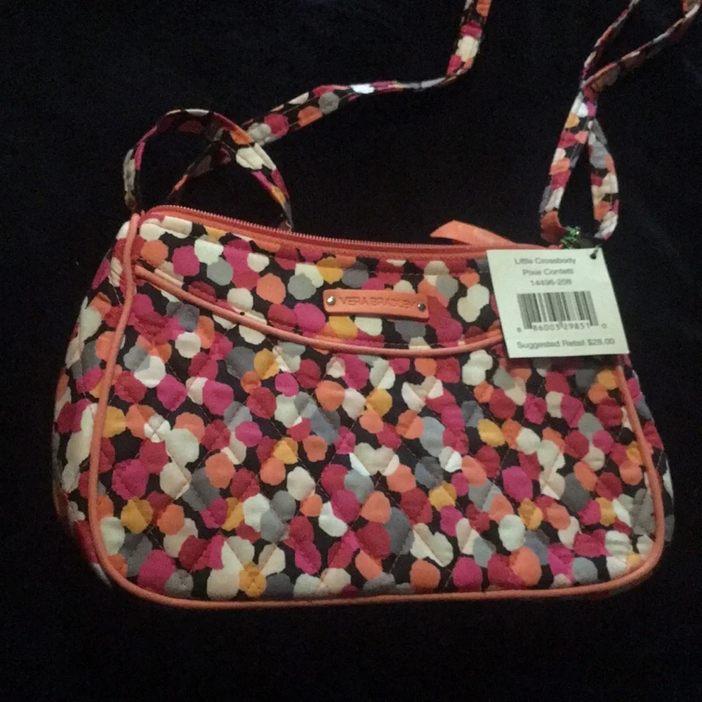 Vera Bradley Pixie Confetti bag NWT - Picture 1 of 7